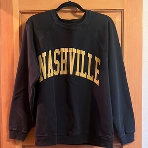 Nashville Black and Gold Women’s Sweatshirt